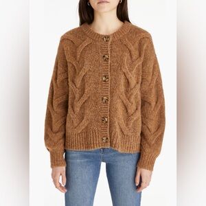 Madewell Cable Ashmont Cardigan Sweater